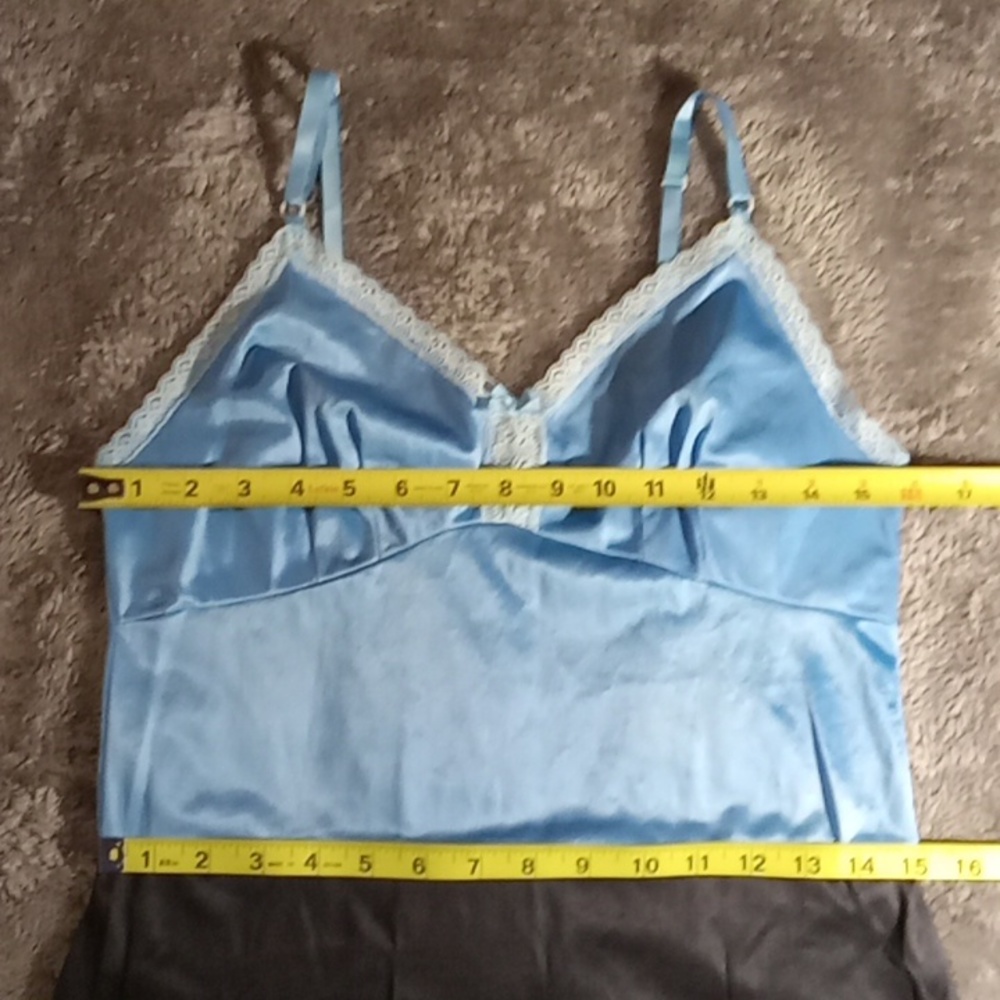 Hand Dyed Sears Full Slip Vintage Hand Dyed 2 tone size 36